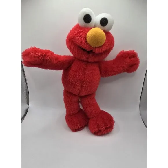 Sesame Street Elmo Plush Toy 10” 2009 Stuffed Animal Toy - Picture 7 of 7